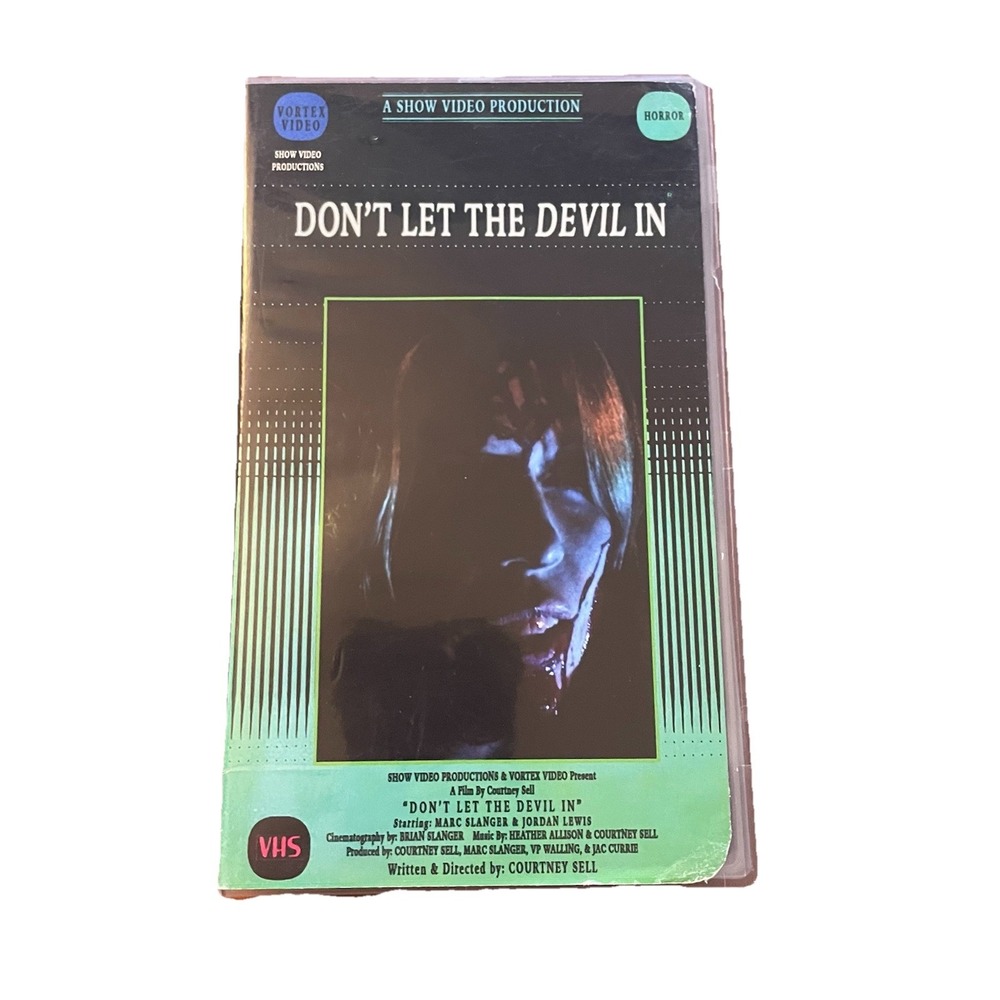 Weird Life LTR Don't Let The Devil In VHS 2016 SOV Horror Conrad Brooks OOP Lmtd